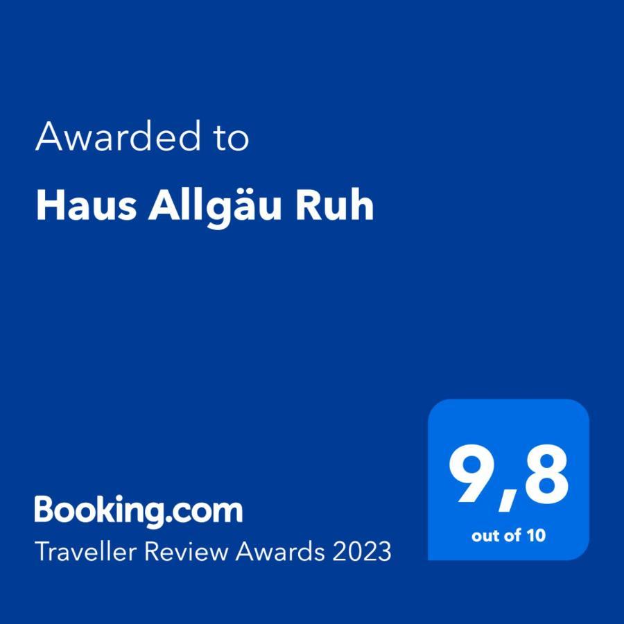 Haus Allgaeu Ruh Apartment Goerisried Exterior photo